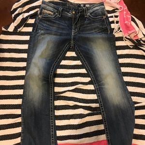 Size 29/30 Miss Me with Aztec Pockets